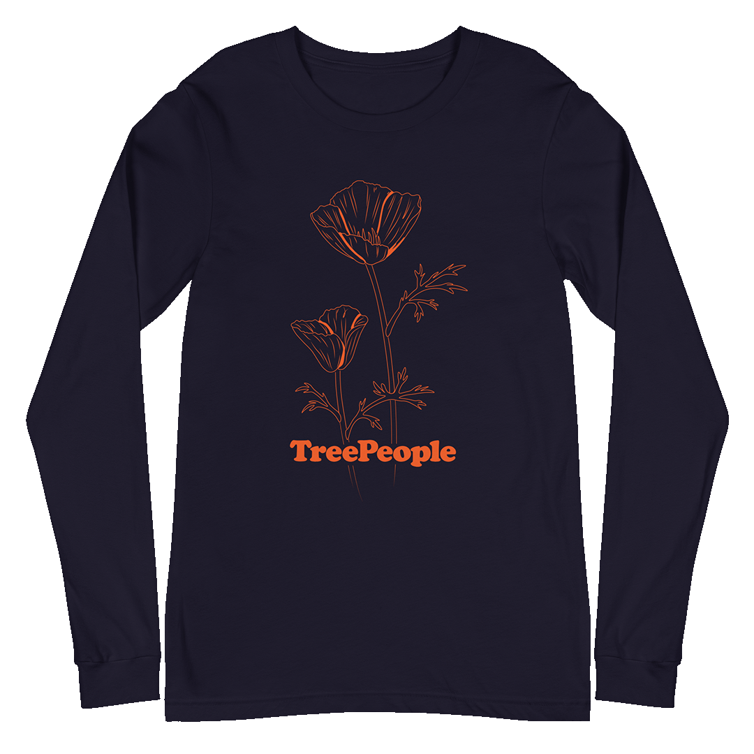 Minimalist Poppy Long Sleeve Shirt