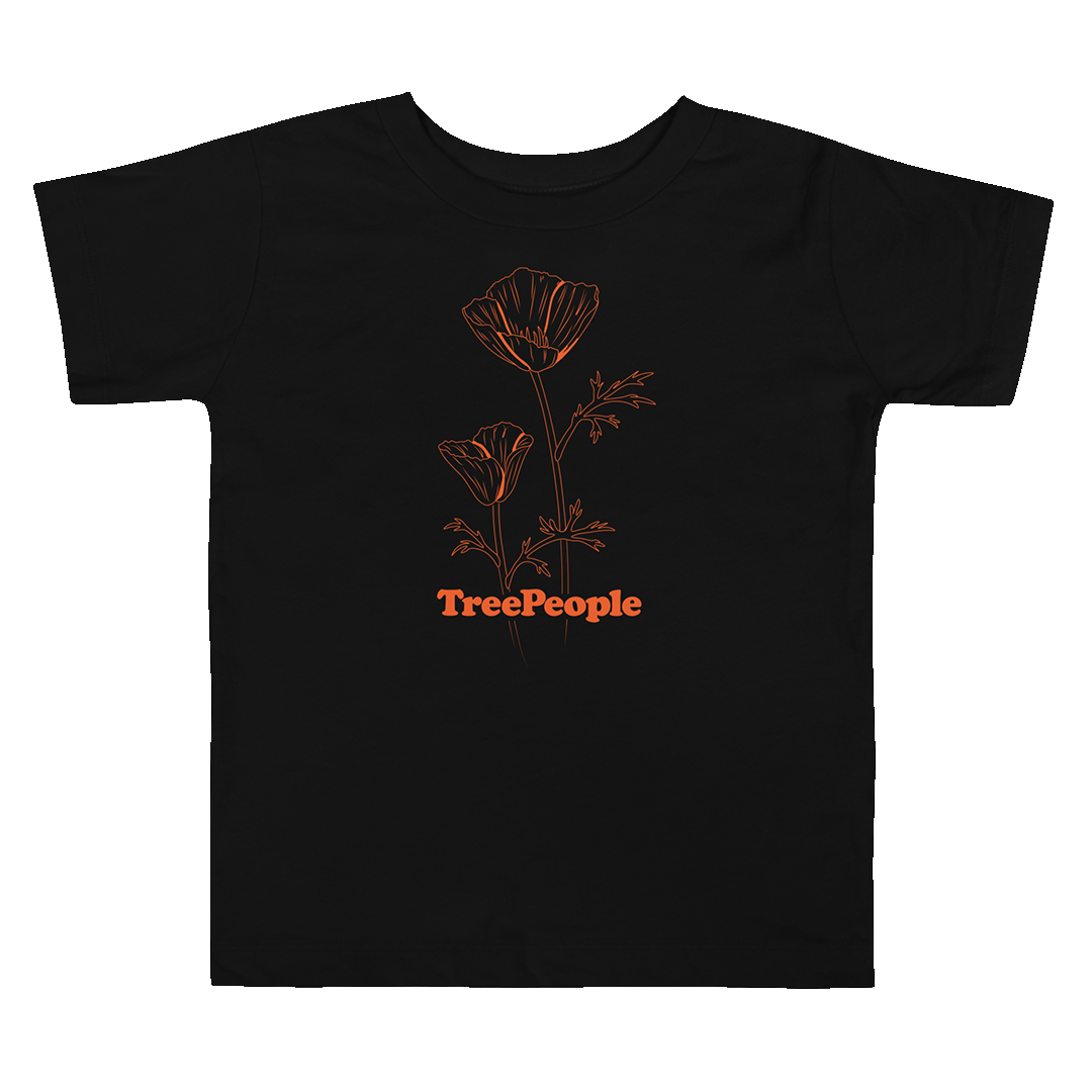 Minimalist Toddler Poppy Shirt