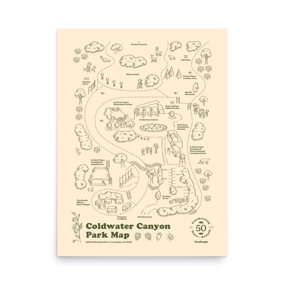 Ccpp Canyon Coldwater Canyon Park Poster – TreePeople Store