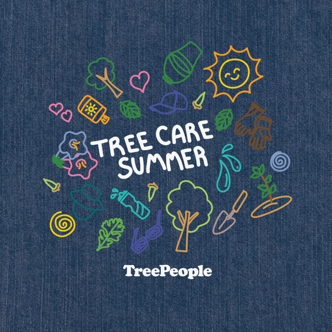 Organic Tree Care Summer Denim Tote
