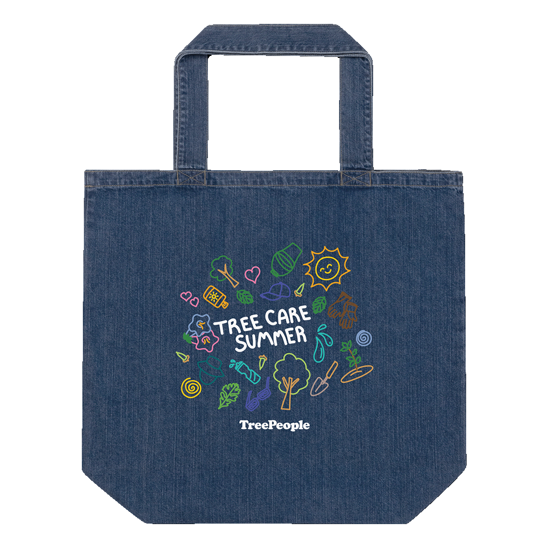Organic Tree Care Summer Denim Tote