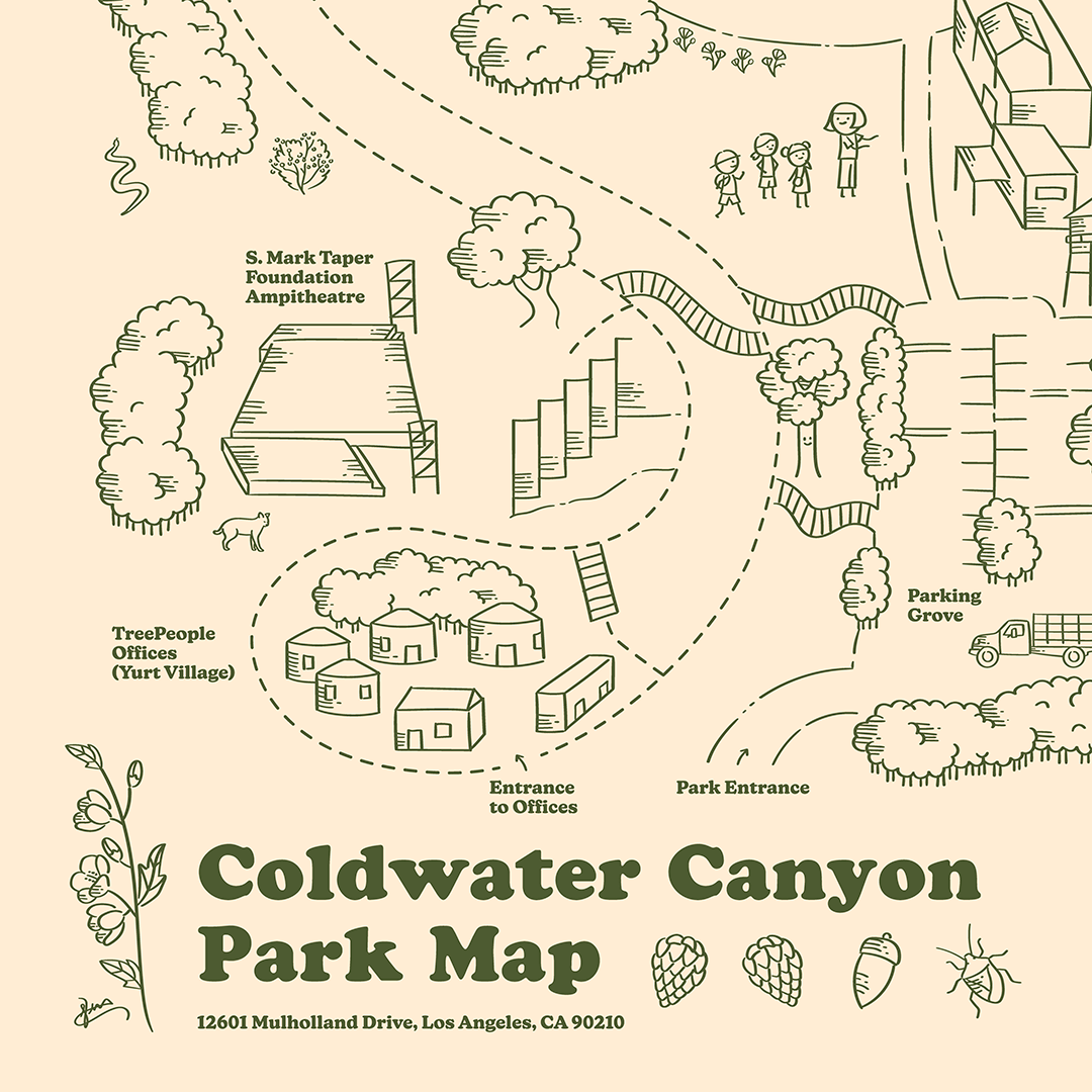 Coldwater Canyon Park Poster
