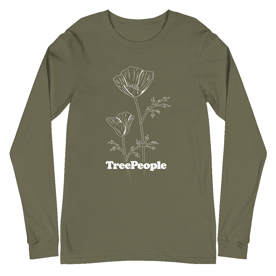 Minimalist Poppy Long Sleeve Shirt