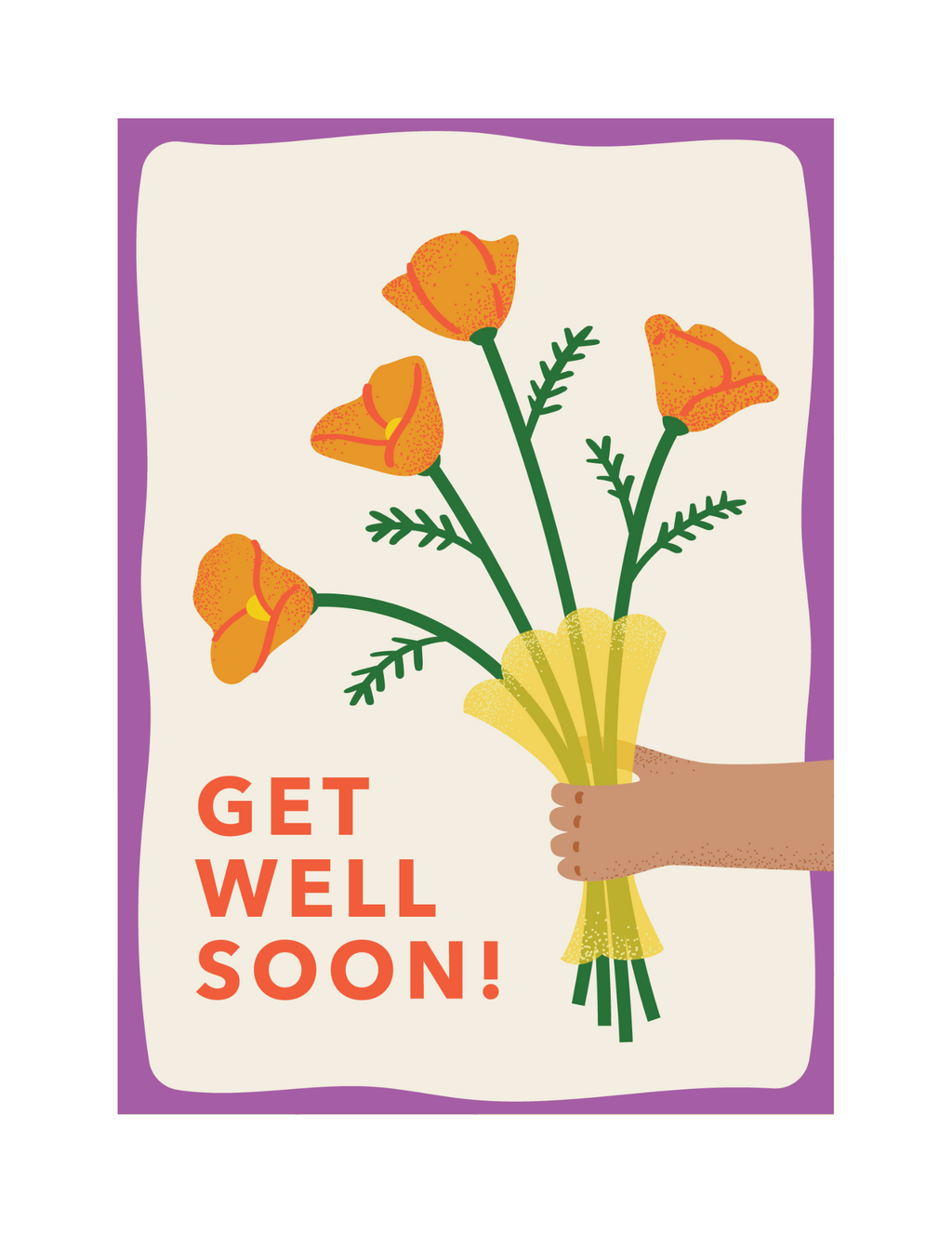 Tree Dedication Card - Get Well Soon