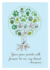 Tree Dedication Card