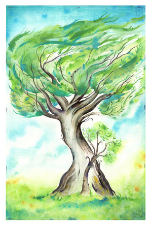 Mother's Day Tree Dedication Card