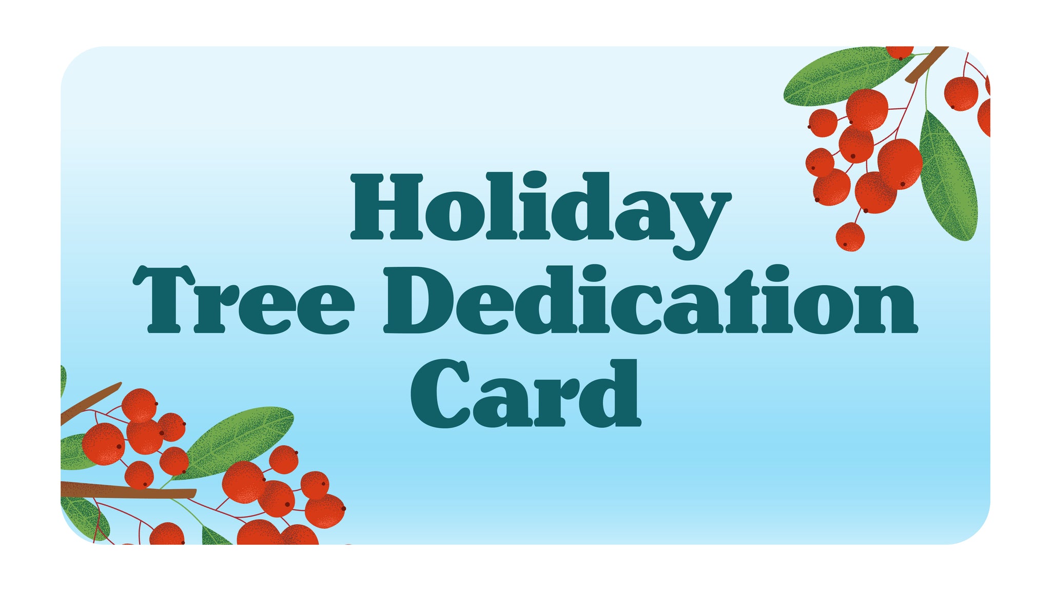 Tree Dedications – TreePeople Store