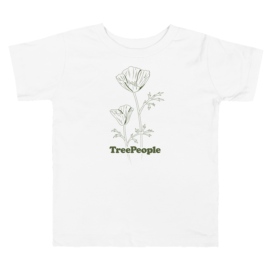 Minimalist Toddler Poppy Shirt