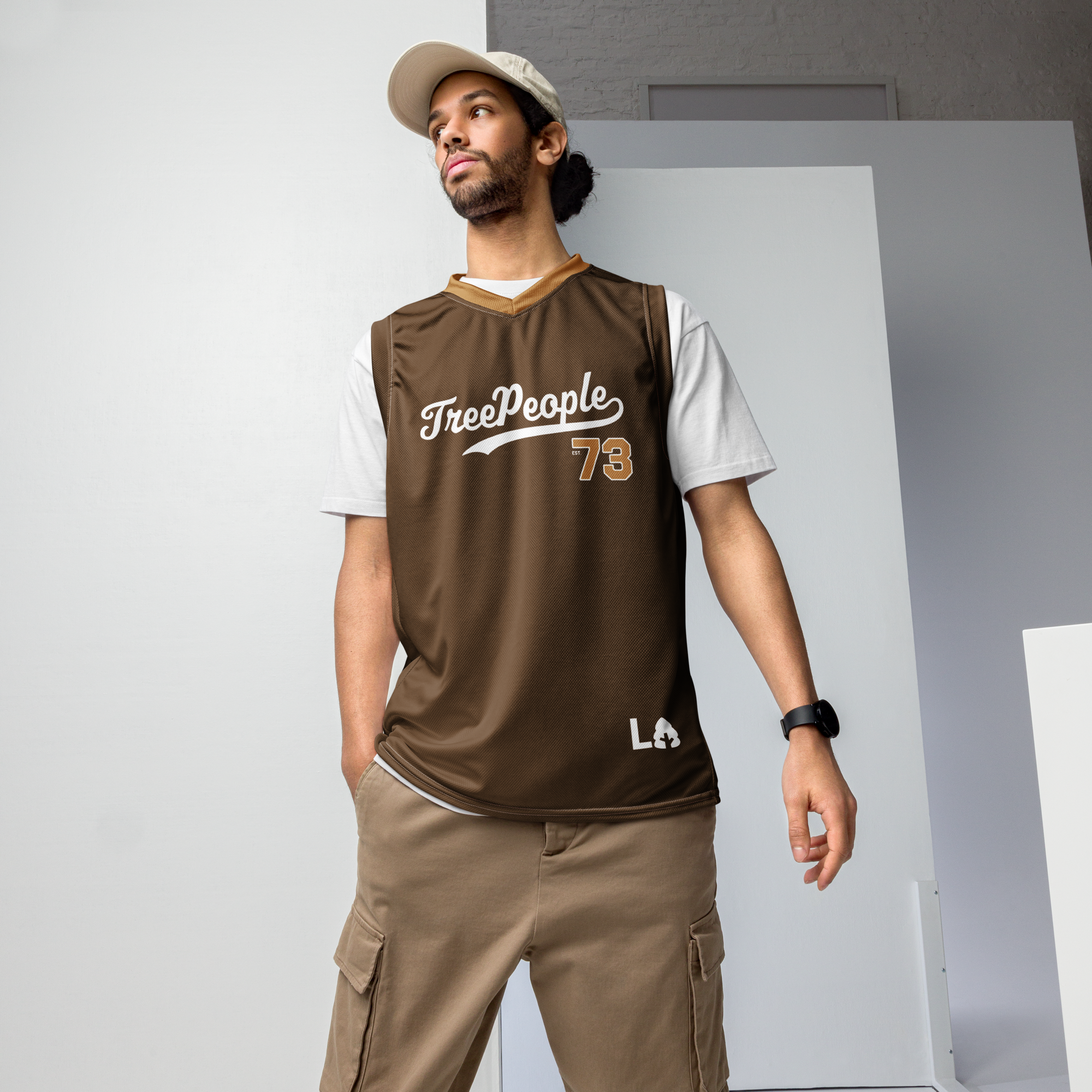 TreePeople Basketball jersey
