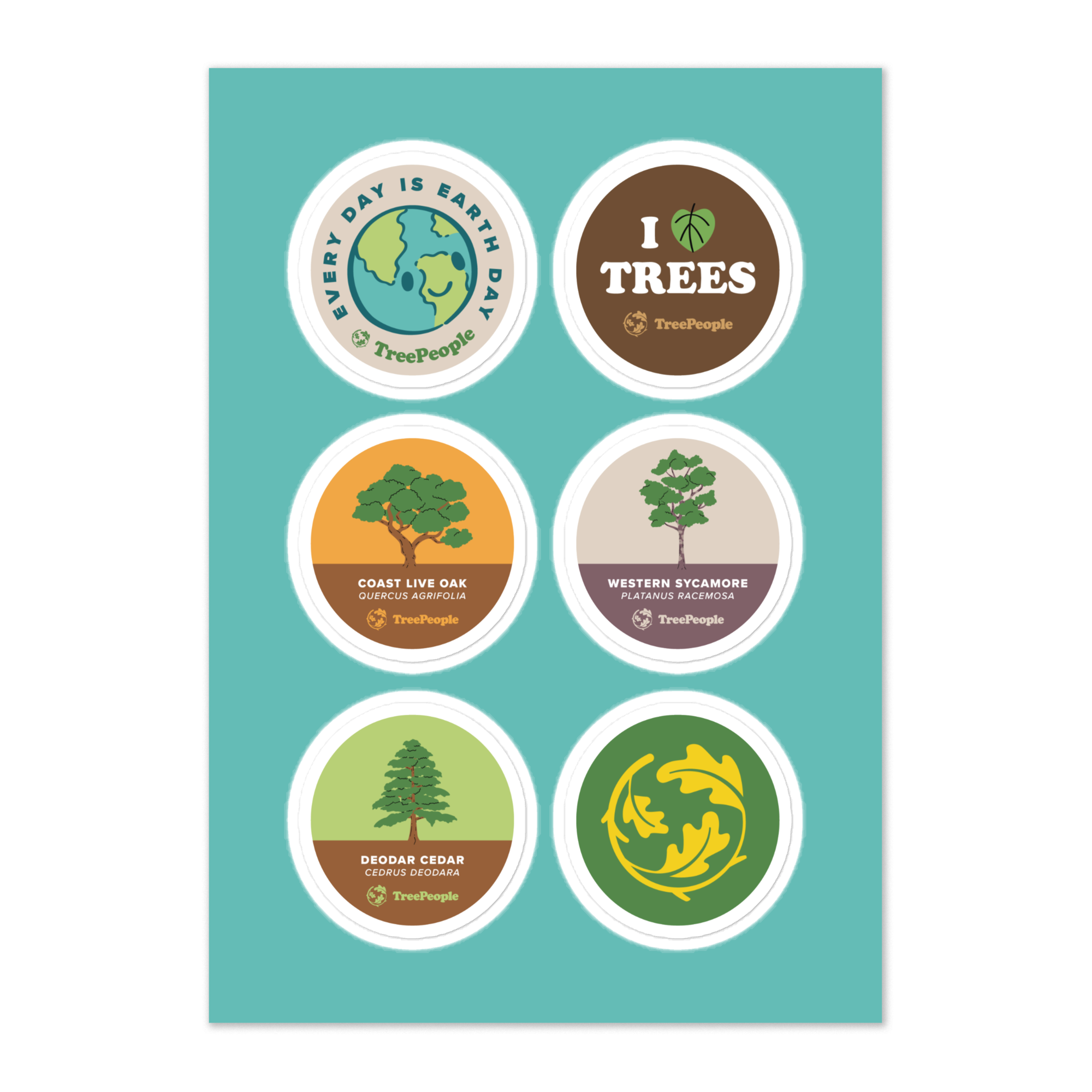 Circle Sticker Sheet